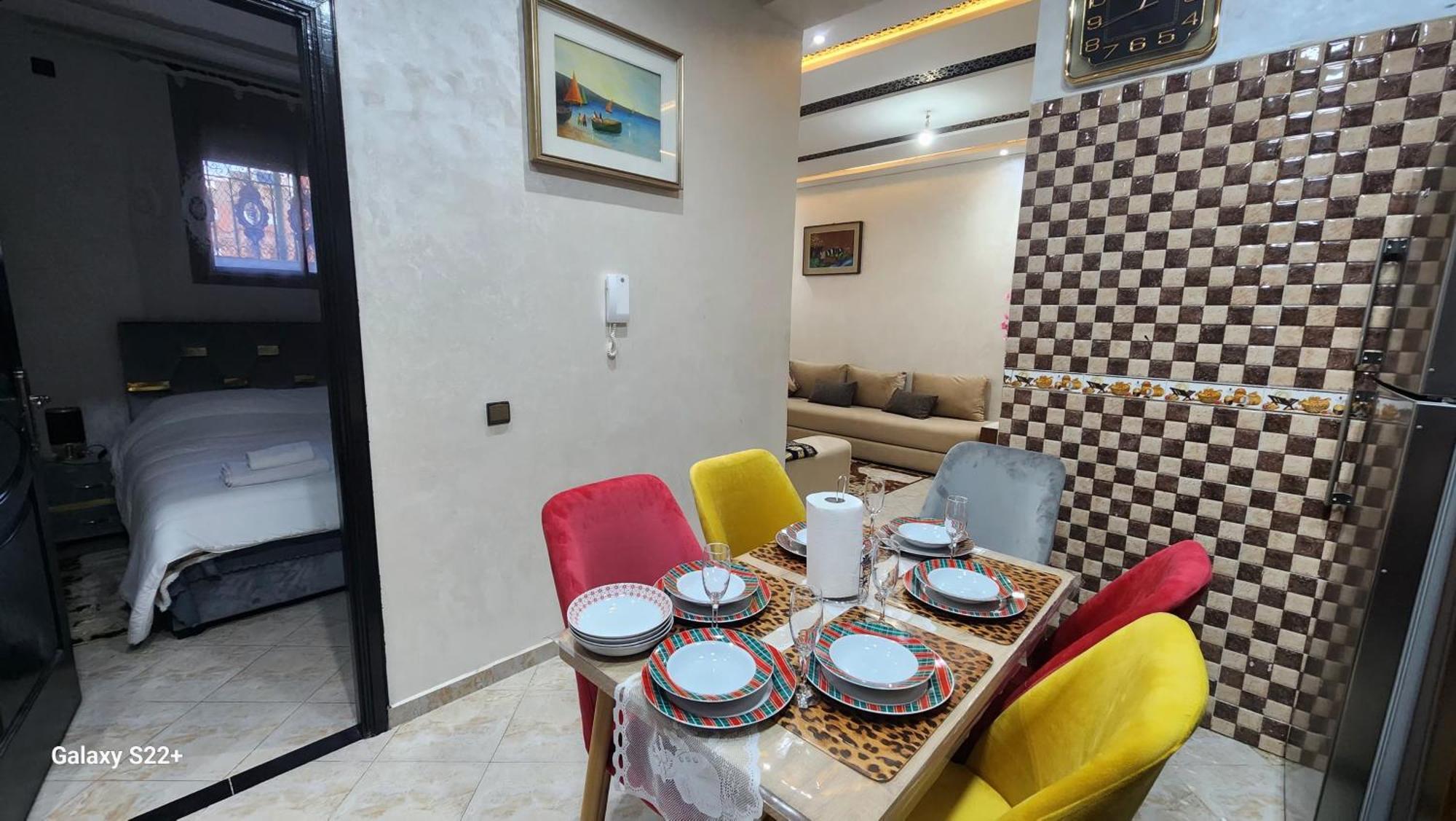 מרקש Appartement 7 Min De L'Aeroport De Marrakech מראה חיצוני תמונה