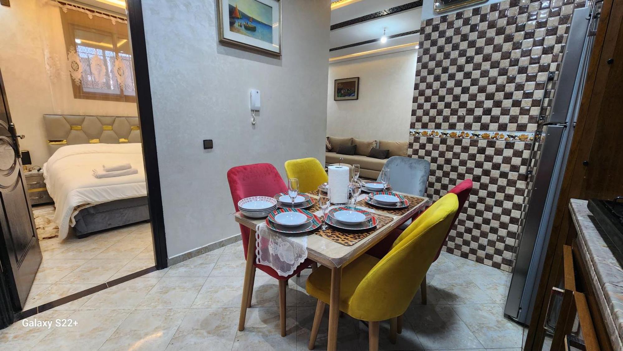 מרקש Appartement 7 Min De L'Aeroport De Marrakech מראה חיצוני תמונה