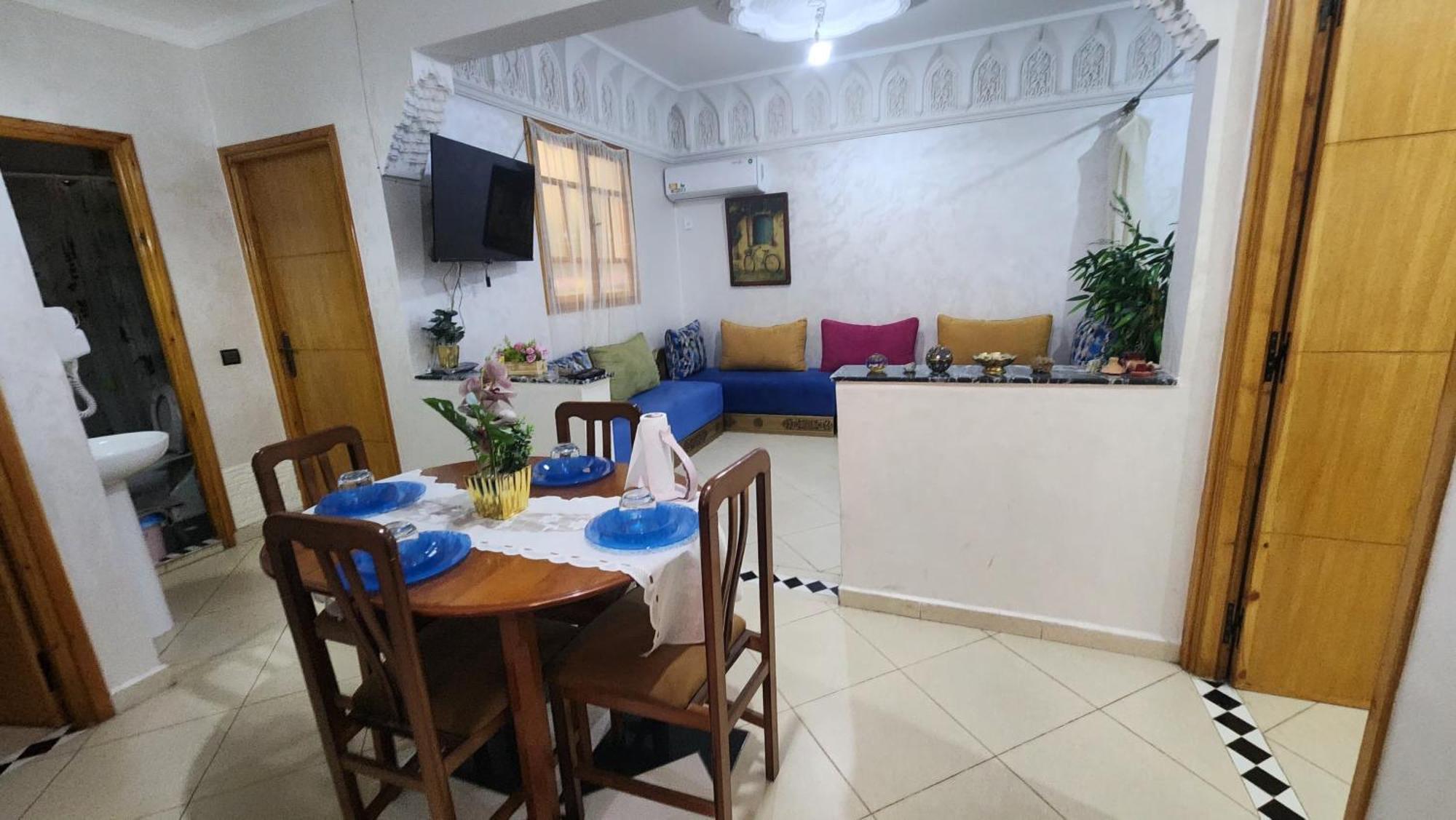 מרקש Appartement 7 Min De L'Aeroport De Marrakech מראה חיצוני תמונה