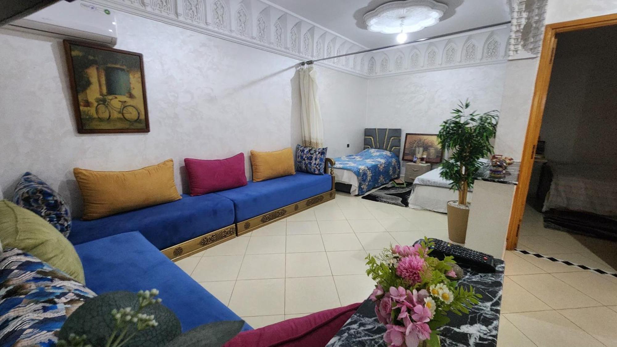 מרקש Appartement 7 Min De L'Aeroport De Marrakech מראה חיצוני תמונה